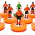 Subbuteo Andrew Table Soccer Shakhtar Donetsk 2020-21 on Classic Hasbro Bases